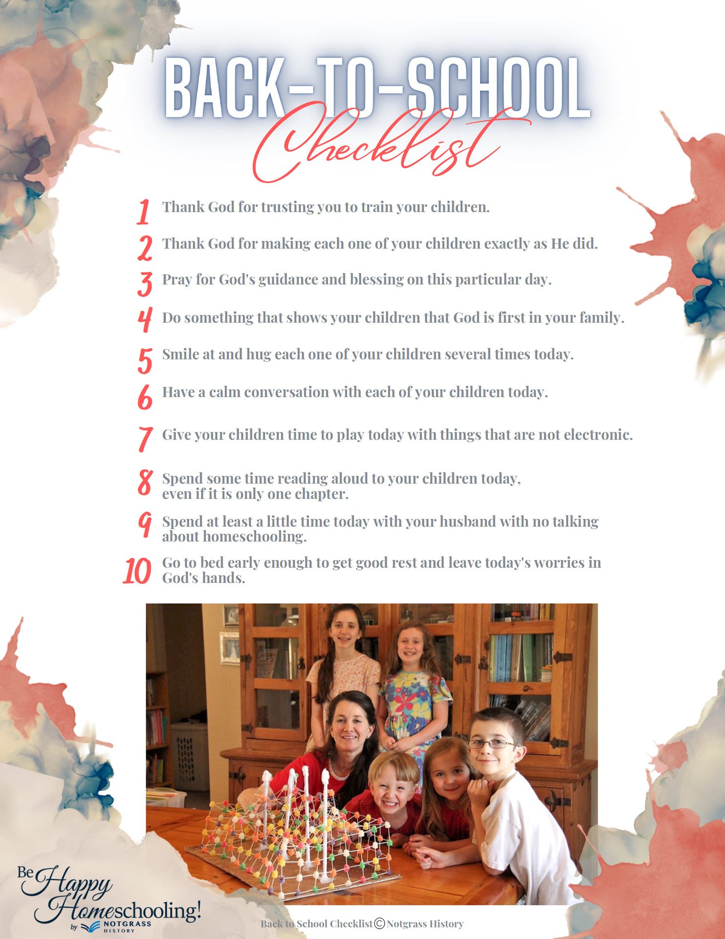 Back to School Checklist Be Happy Homeschooling back-to-school-checklist-be-happy-homeschooling